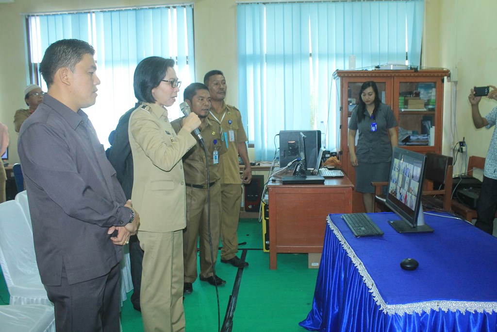 Bupati Resmi Buka Pelaksanaan UNBK Tingkat SMP