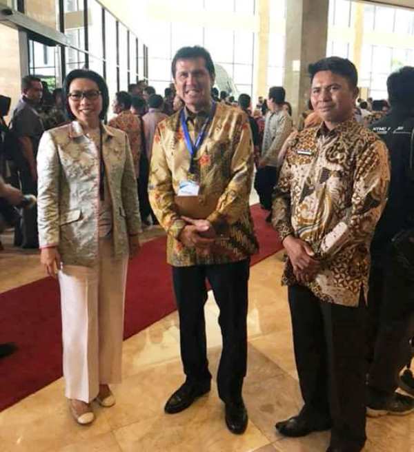 Sekda Dampingi Bupati Bolmong Hadiri Musrenbangnas