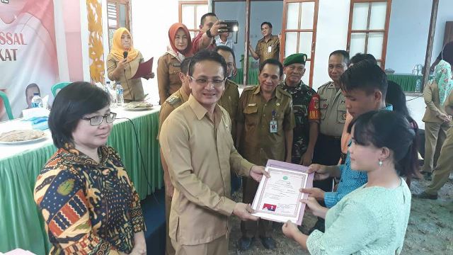 Pemkab Bolmong Nikahkan 80 Pasutri Secara Massal