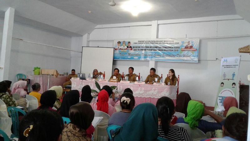 Tahlis Buka Kegiatan Pelatihan Keterampilan Usaha Manajemen Usaha