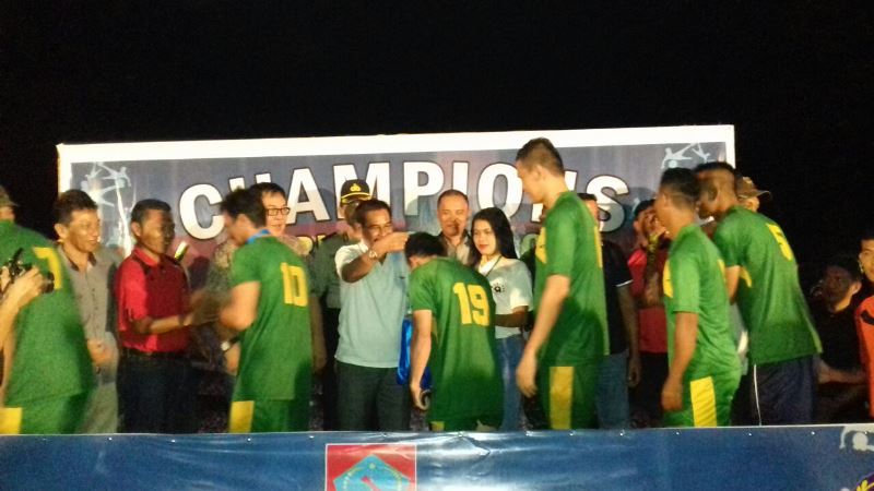 Bupati Boltim Resmi Tutup Turnamen Tripika Cup 2018