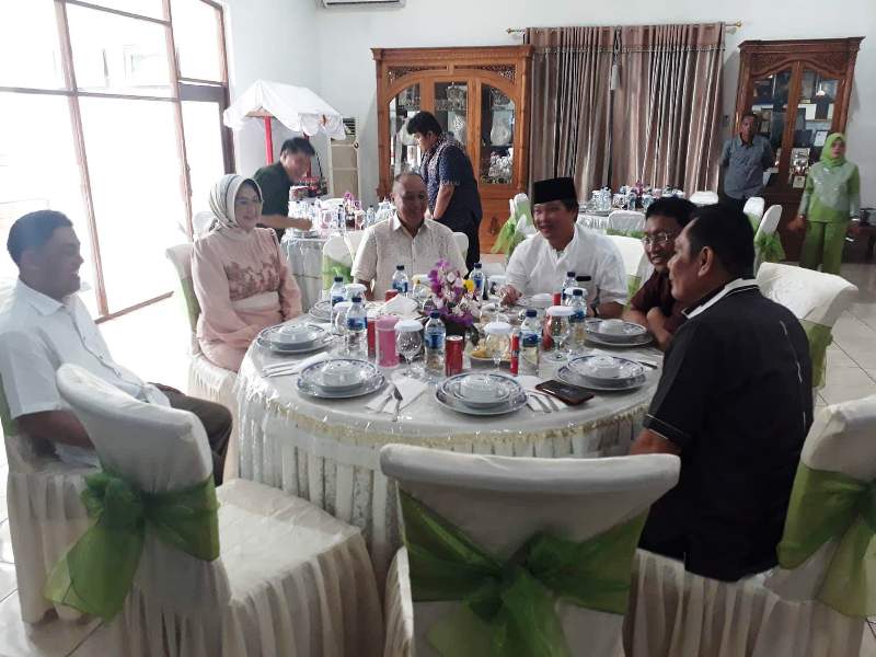 Pjs Wali Kota Gelar Open House dan Bersilaturahmi ke Sejumlah Pejabat