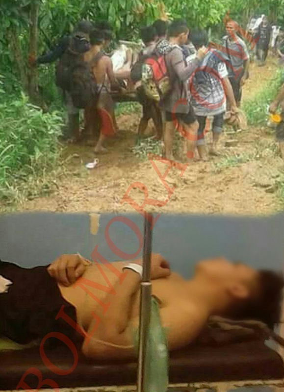 Lokasi Tambang Diduga Illegal di Desa Bakan Ambruk