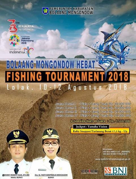 Lomba Fishing Tournament Pemkab Bolmong