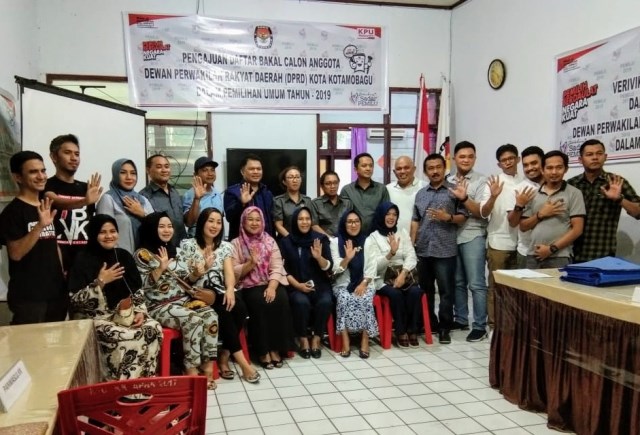 Nasdem Partai Pertama yang Mendaftar di KPU Kota Kotamobagu