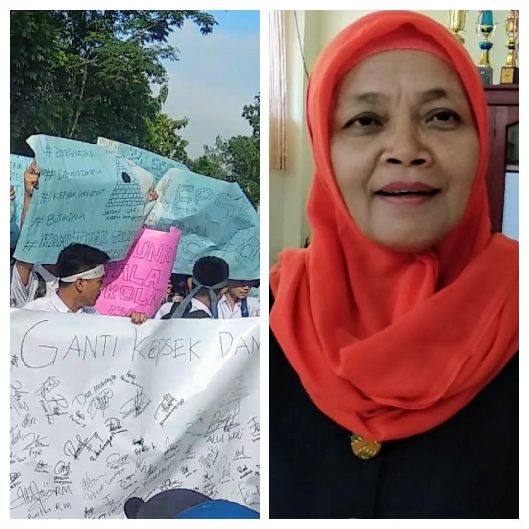 Aksi Demo Siswa Sukses, Kepsek SMA Negeri 1 Kotamobagu Dicopot