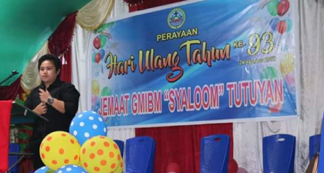 ARS Landjar Menghadiri Acara di Greja GMIBM Tutuyan