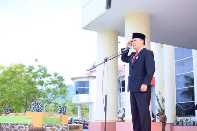 Pemkab Bolmut Gelar Upacara Hari Lahir Pancasila
