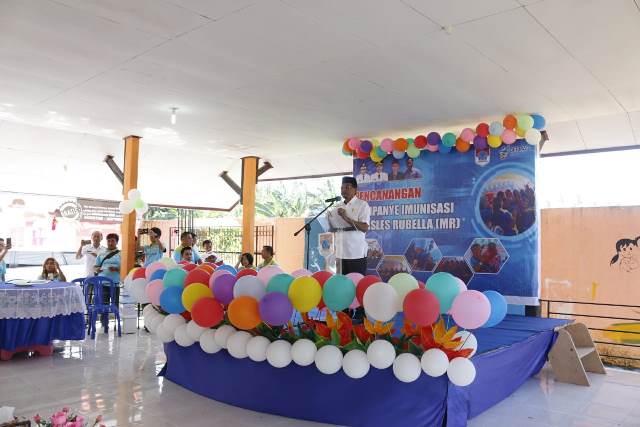 Sehan Canangkan Kampanye Imunisasi Rubella