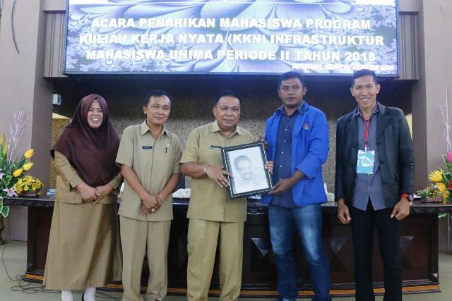 92 Mahasiswa KKN Tematik Infrastruktur Unima Resmi Ditarik