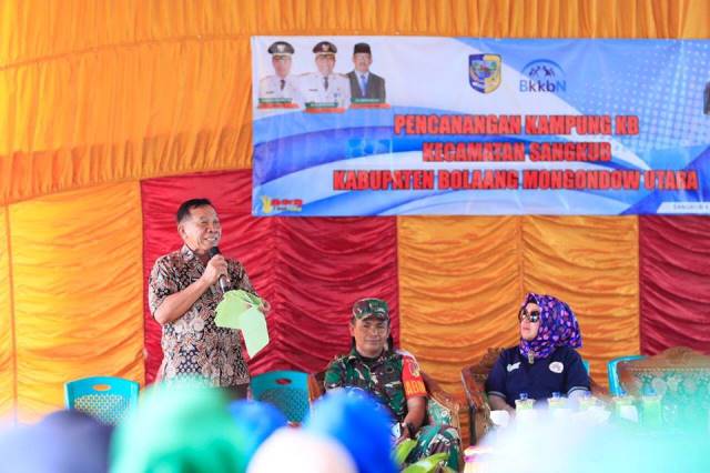 Desa Sangkub II Dicanangkan sebagai Kampung KB Tahun 2018