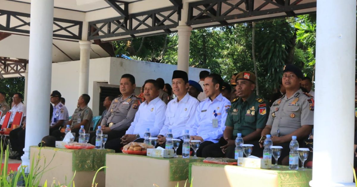 Wabup Boltim Hadiri Gelar Pasukan Mantap Brata 2018