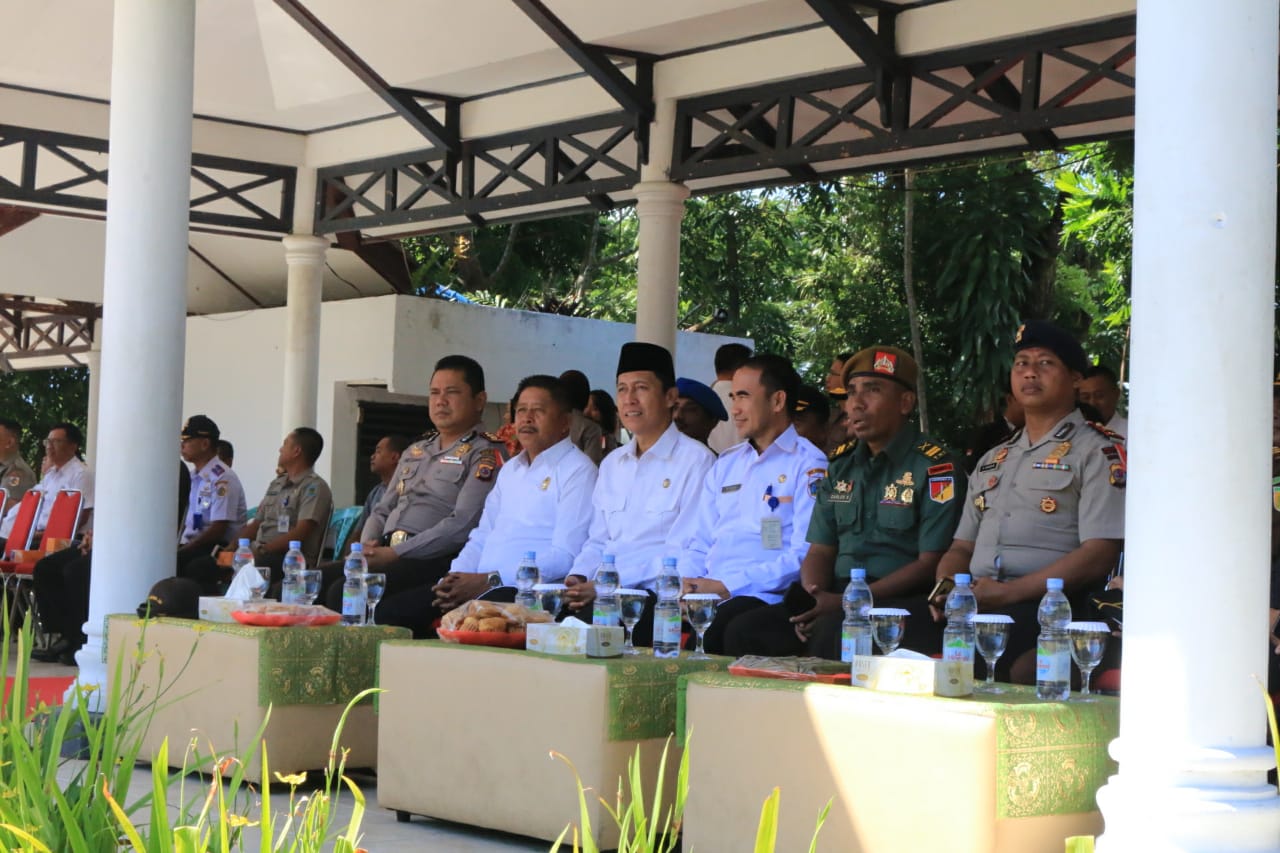 Wabup Boltim Hadiri Gelar Pasukan Mantap Brata 2018