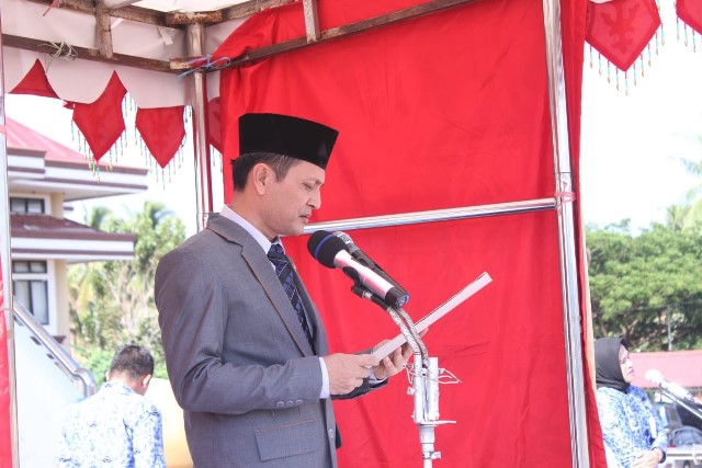 Pemkab Bolmong Gelar Upacara Peringatan HUT ke-54 Provinsi Sulut