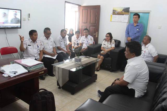 Wakil Wali Kota Kotamobagu Kunjungi Sejumlah SKPD