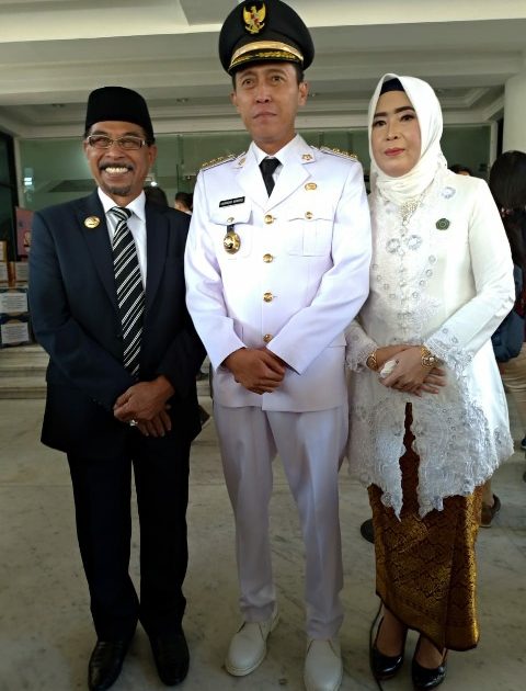 Bupati Boltim Hadiri Pelantikan Bupati Bolsel