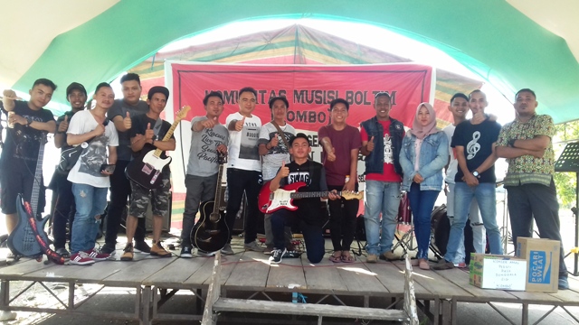 Komunitas Musisi Boltim Gelar Aksi Penggalangan Dana untuk Korban Bencana di Sulteng