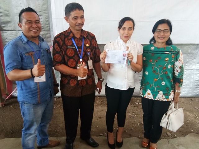 Ibu Hamil Asal Mogolaing Ini Lulus Ujian CAT CPNS Bolmong Sesi Keenam