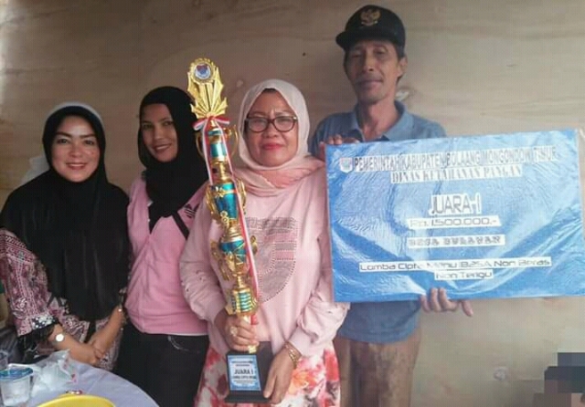 Desa Bulawan Induk Sabet Tiga Tropy dalam Perlombaan Kegiatan Jumbara Kabupaten Boltim
