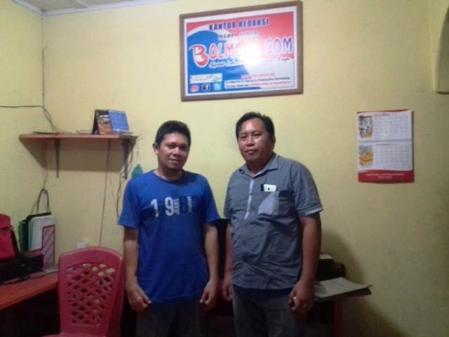 Diskominfo Boltim Kunjungi Kantor Media Siber BOLMORA.COM