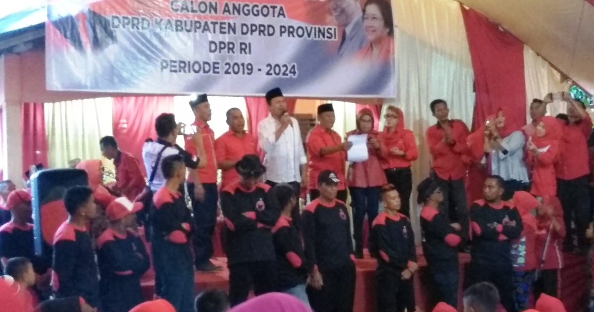Seruan Pilih Pasangan Jokowi-Ma’ruf Amin pada Pilpres 2019 Menggema di Kecamatan Lolayan