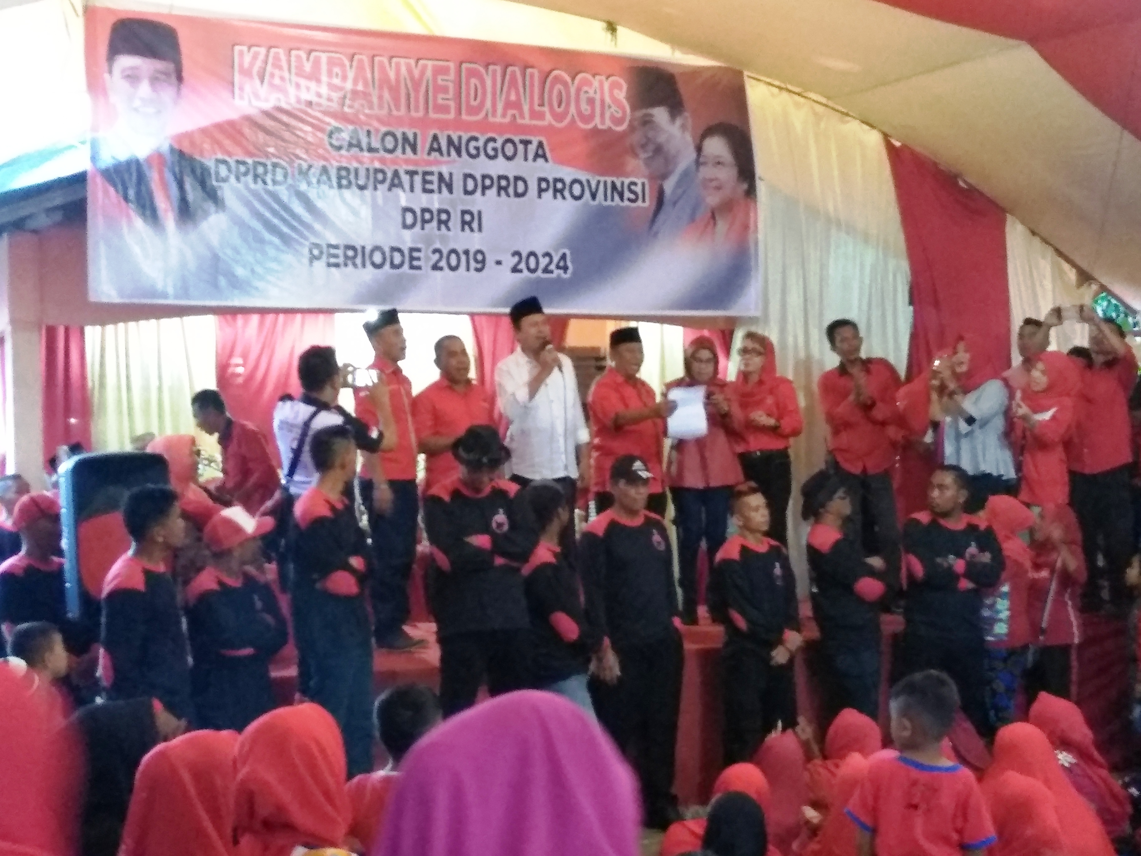 Seruan Pilih Pasangan Jokowi-Ma’ruf Amin pada Pilpres 2019 Menggema di Kecamatan Lolayan