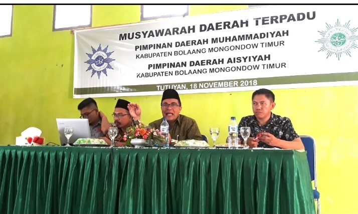 Muhammadiyah Gelar Musda Terpadu Pembentukan PDM Dan PDA di Boltim