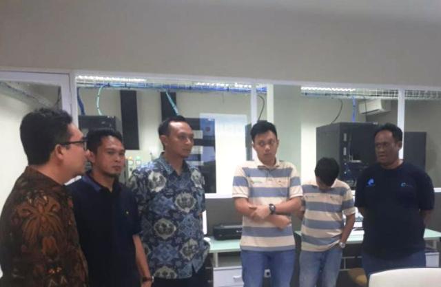 Dosen UGM dan Diskominfo Sulut Kunjungi Data Center dan Command Center Kota Kotamobagu