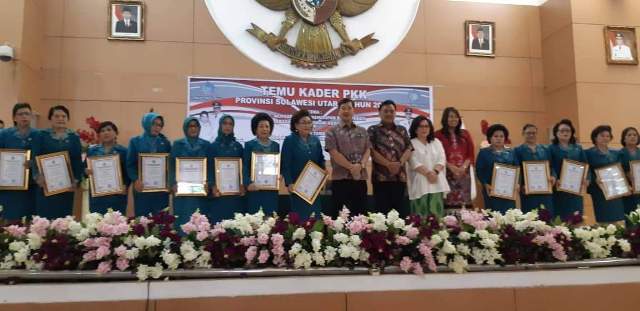 TP-PKK Kota Kotamobagu Hadiri Temu Kader Perempuan se-Sulut