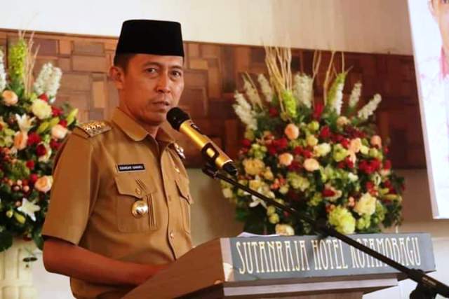 Bupati Bolsel Cek Kahadiran Pimpinan OPD Sebelum Membuka Musrenbang Perubahan Kedua RPJMD 2016-2021