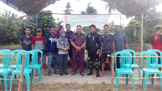 Pemuda Karang Taruna Pelopor Jaya Desa Bulawan Satu Gelar Turnamen Futsal