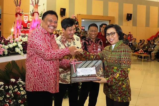 Bupati Bolmong Terima DIPA dan Daftar Transfer ke Daerah