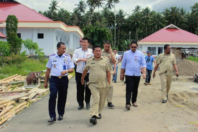 Wakil Wali Kota Tinjau Pembangunan Fasilitas RSUD Kotamobagu