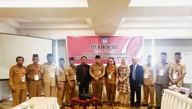 Seleksi JPT Pratama untuk Pengisian Delapan Jabatan Eselon II di Bolsel Masuk Tahap Wawancara