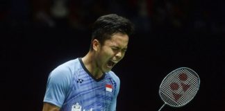 Bermain Tiga Gim, Anthony Sukses Meraih Tiket Babak Kedua di Malaysia Masters 2019