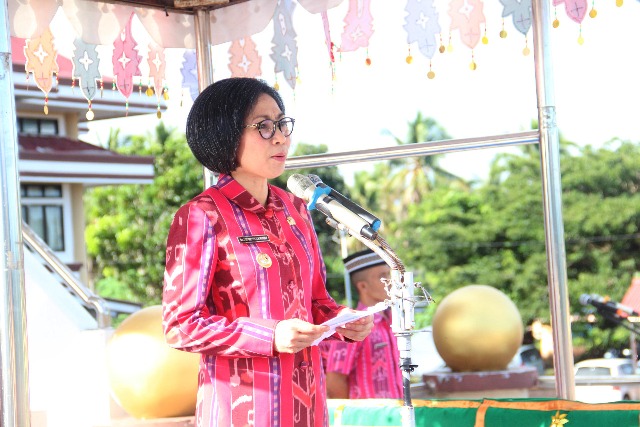 Pimpin Apel Perdana, Yasti Sebut 2019 Adalah Tahun Disiplin dan Pelayanan