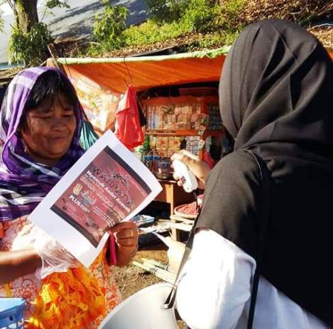 Budayakan 3M, Puskesmas Lolak Turun Lapangan