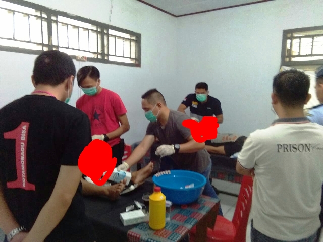Mendapatkan Sambutan Antusias, Baznas Kotamobagu Khitan 37 Napi