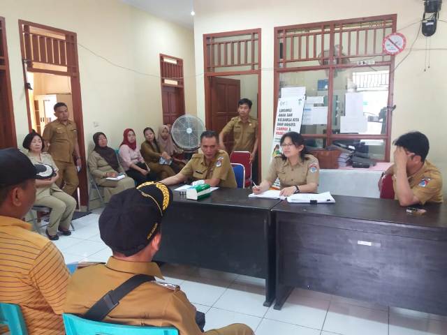 Sekda Boltim Evaluasi Penggunaan Dandes, BOS dan BOK Tahun 2018