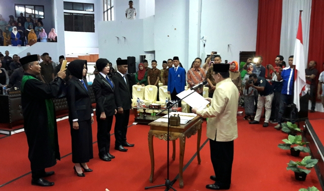 Tiga Anggota DPRD Kota Kotamobagu Hasil PAW Resmi Dilantik