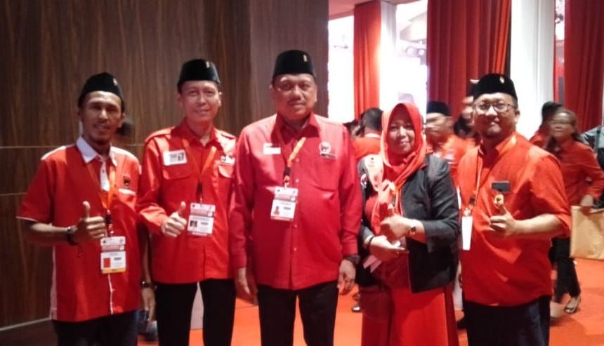 Hadiri Rakornas dan HUT ke-46 PDIP, Iskandar Serukan Siap Tindak Lanjuti Program Sesuai Perintah Partai