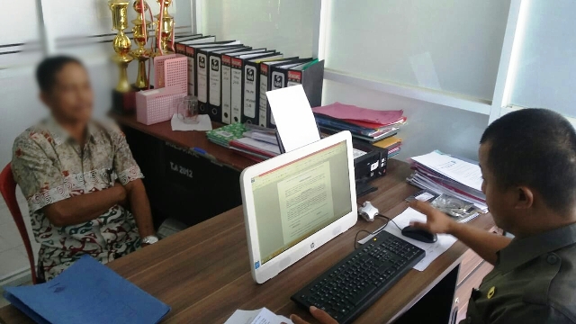 Penyidik SatPol-PP BAP Sangadi Pontodon Nonaktif