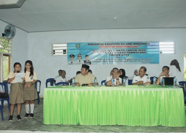 Forum Anak Bolmong Menarik Perhatian Peserta Musrembang