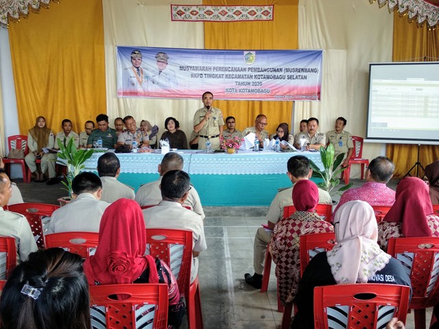 Pemkot Kotamobagu Gelar Musrenbang Tingkat Kecamatan Kotamobagu Selatan