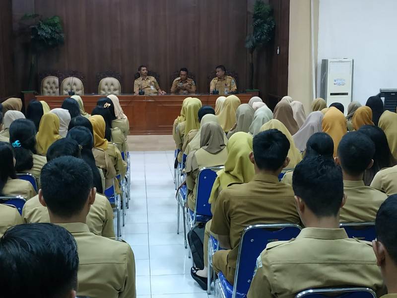 Hari Pertama Masuk Kantor, CPNS Bolmong dapat Arahan dari BKPP
