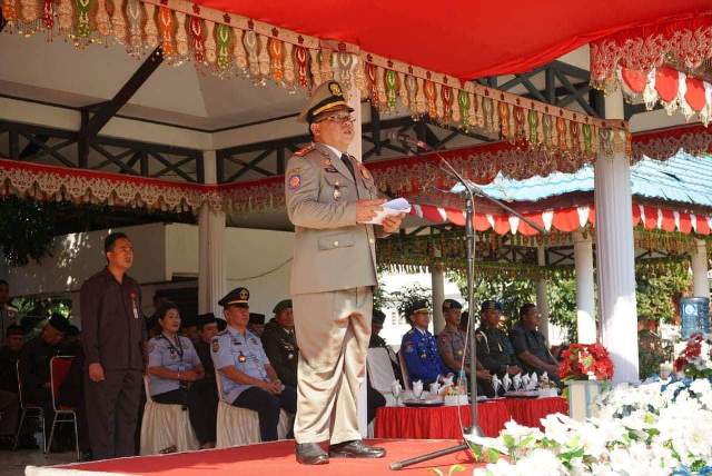 Wakil Wali Kota Irup HUT Satpol PP, Satlinmas dan Pemadam Kebakaran