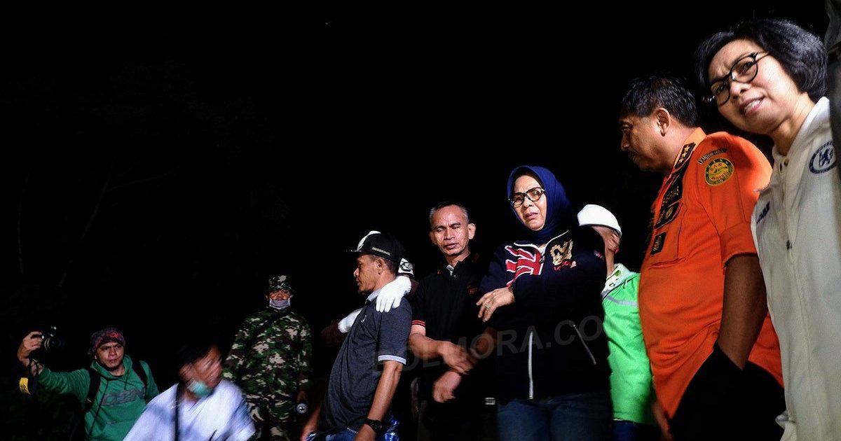 Wali Kota Kotamobagu Dampingi Kepala Basarnas Kunjungi Titik Musibah Longsor Bakan