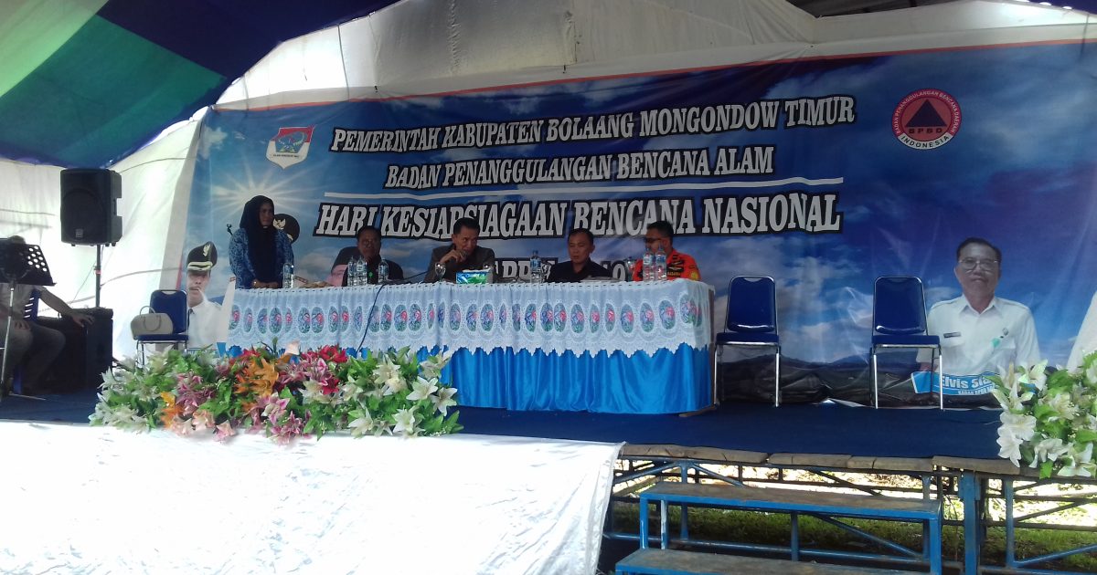 BPBD Boltim Gelar Hari Kesiapsiagaan Bencana