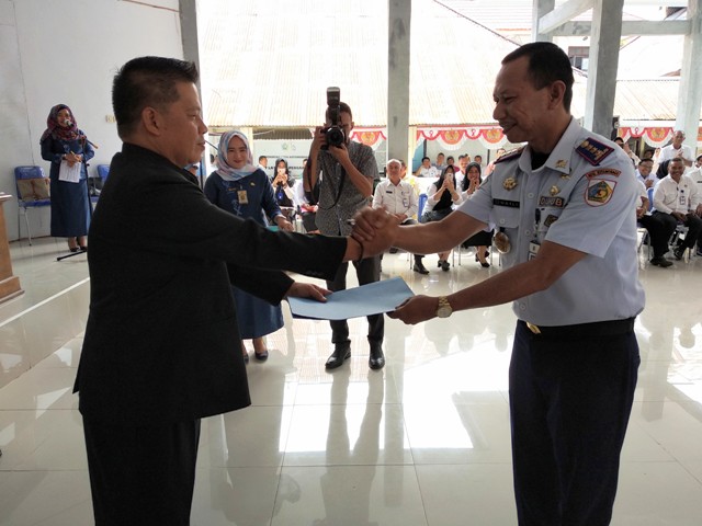 Nasli Paputungan Jabat Plh Kasat Pol-PP