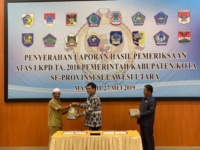 Di Bawah Pimpinan Bupati Sehan Landjar, Kabupaten Boltim Kembali Raih WTP ke-6